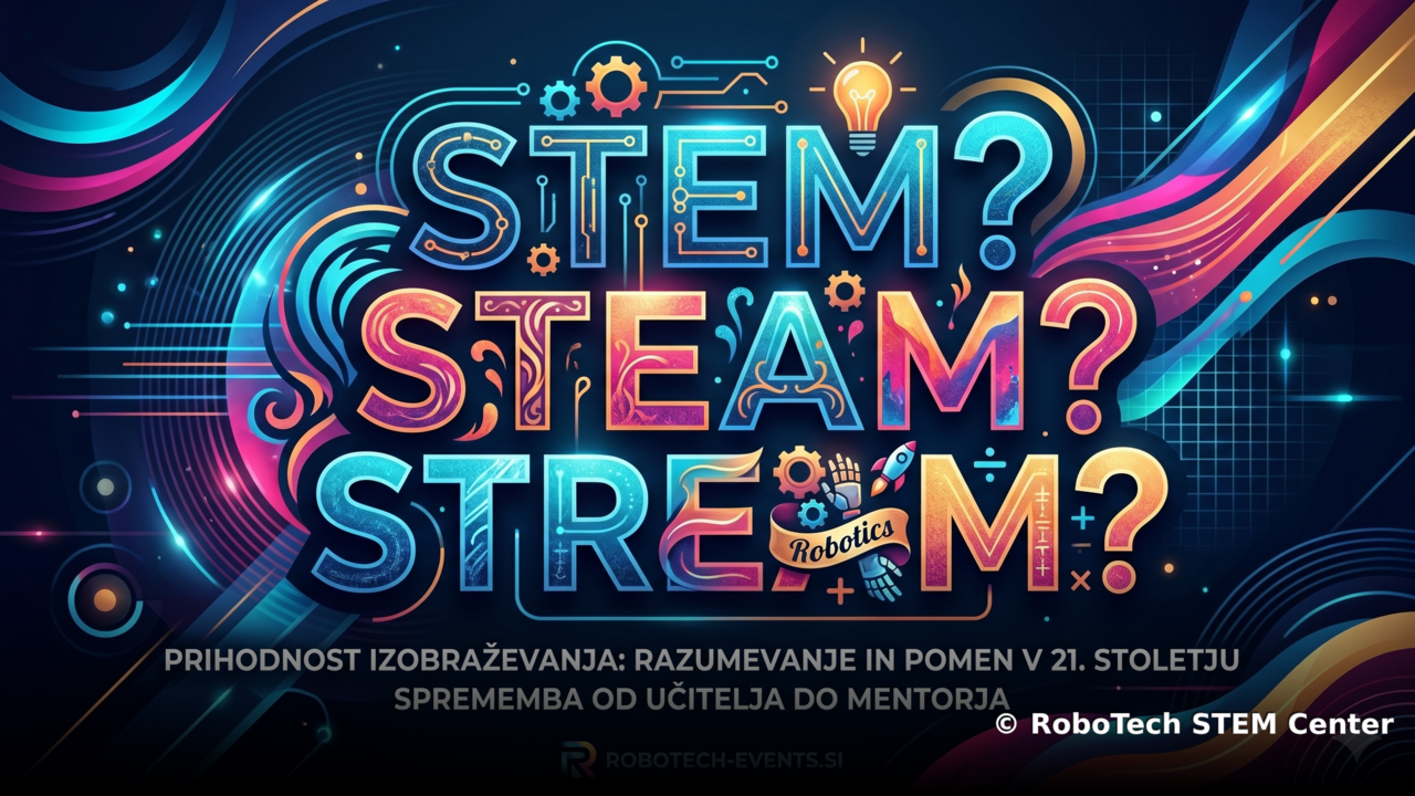 Onkraj kratic: Zakaj so STEM, STEAM in STREAM ključ do prihodnosti izobraževanja?