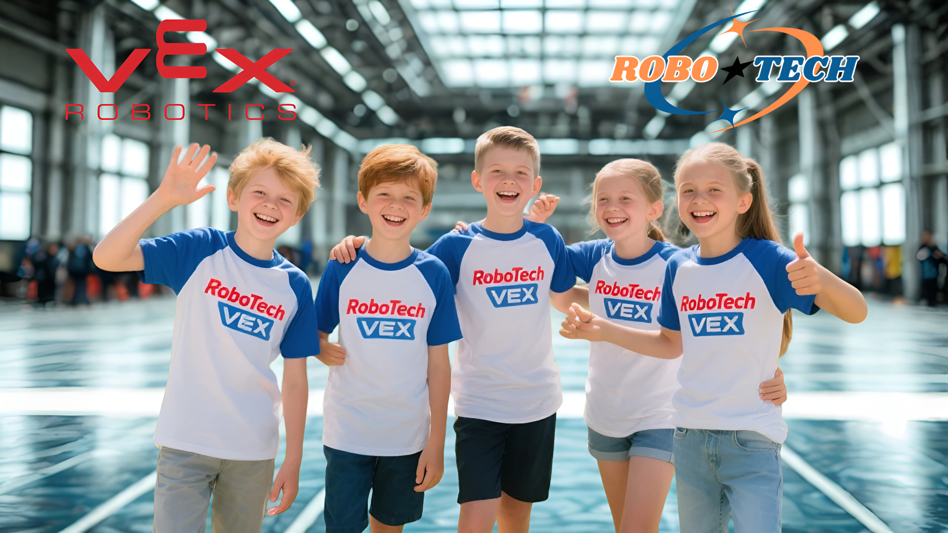 Tekmovanja, izzivi, zabava – VEX IQ RoboTech ekipa te čaka!