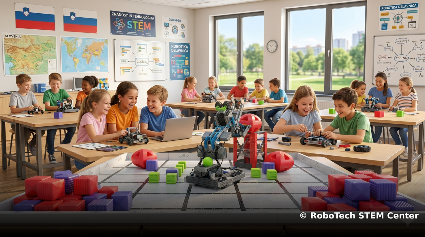 Digitalni ustvarjalci - VEX STUDIO: 3-dnevni Robotski Jam Session