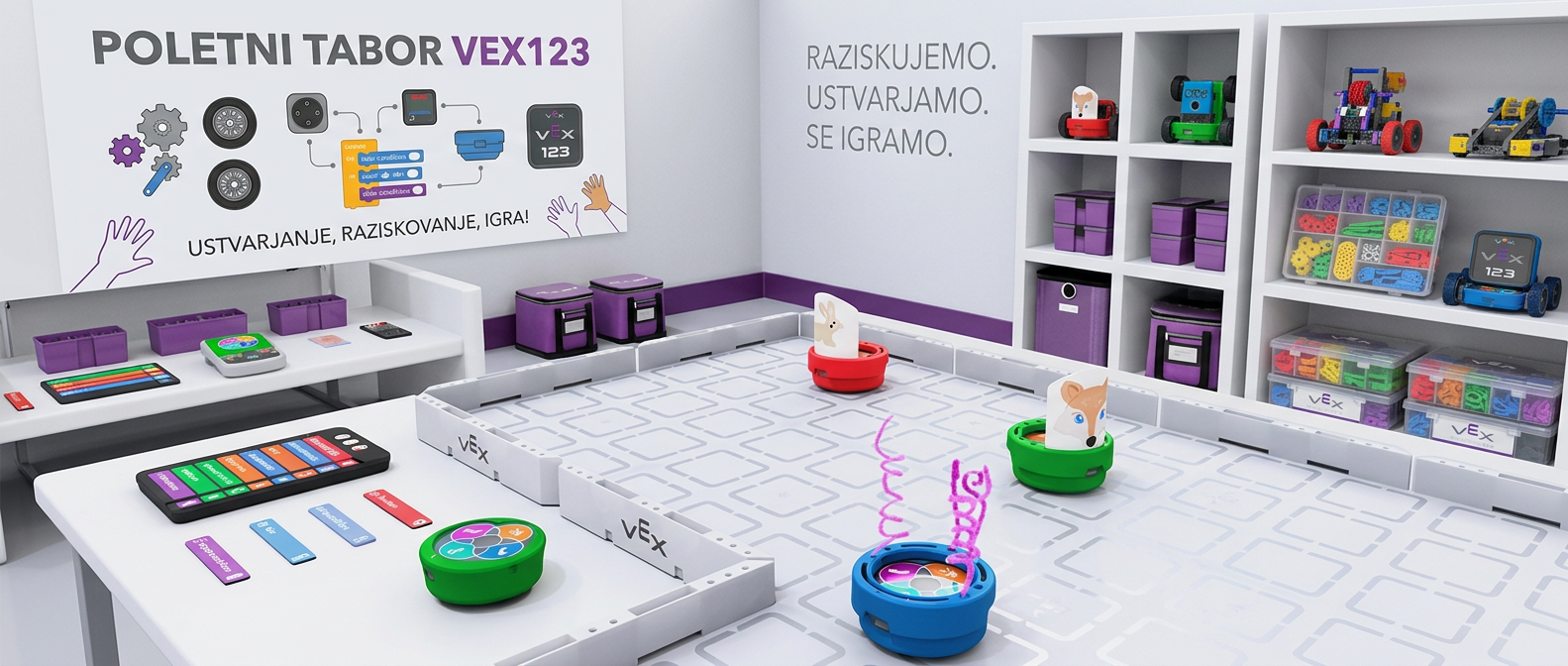 VEX123 Inventor — Zgradi, preizkusi, izboljšaj