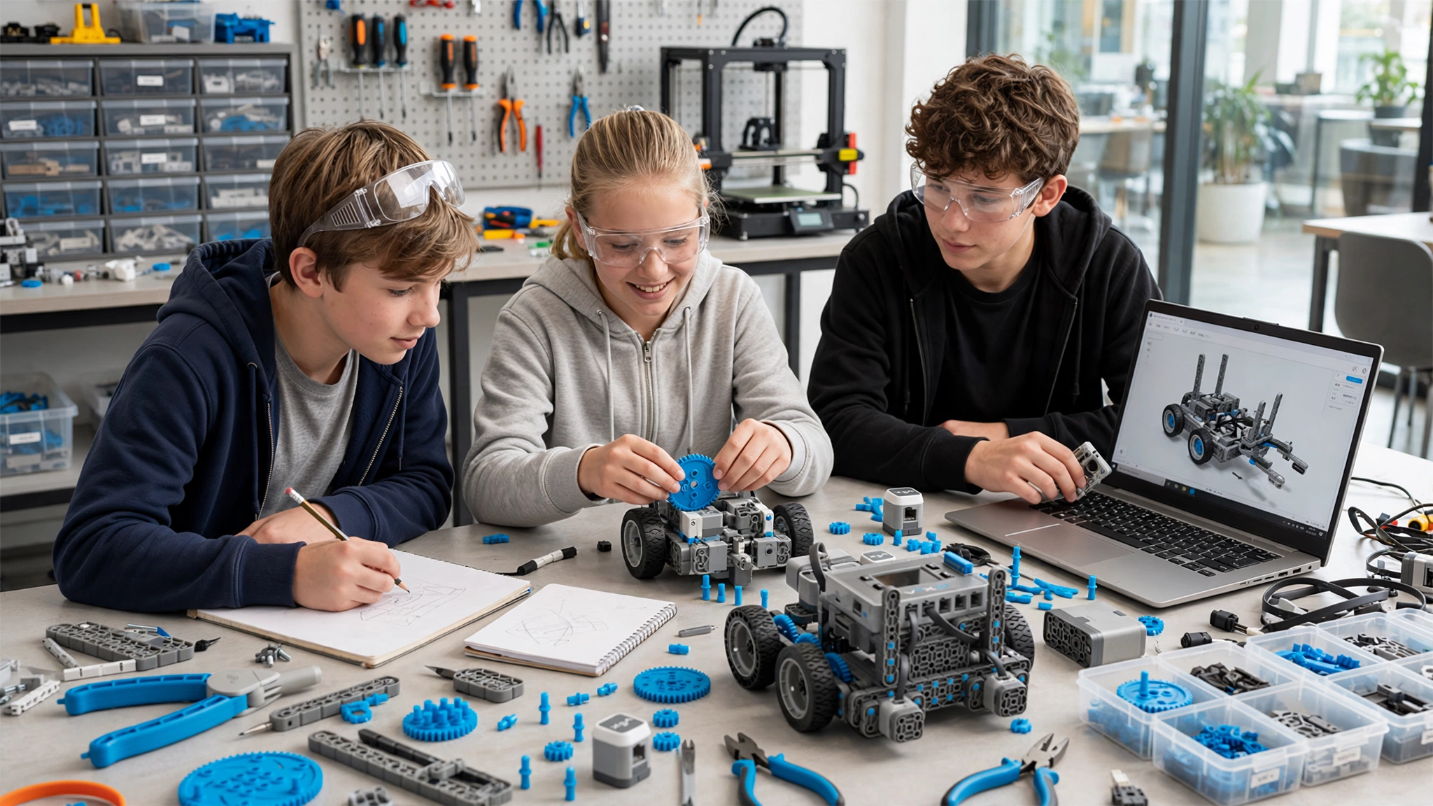 VEX IQ izziv: od ideje do robota