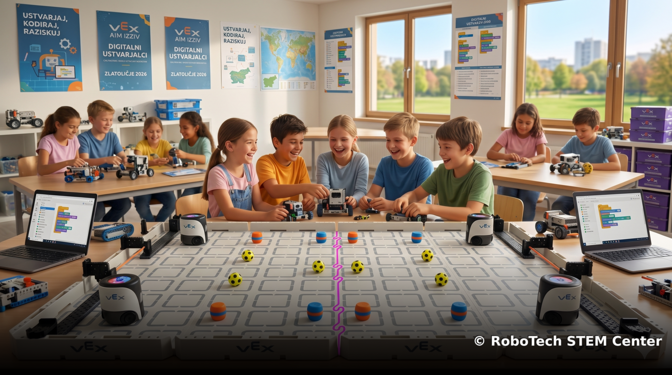 Digitalni ustvarjalci - MISIJA AIM: Ali tvoja koda vidi cilj?