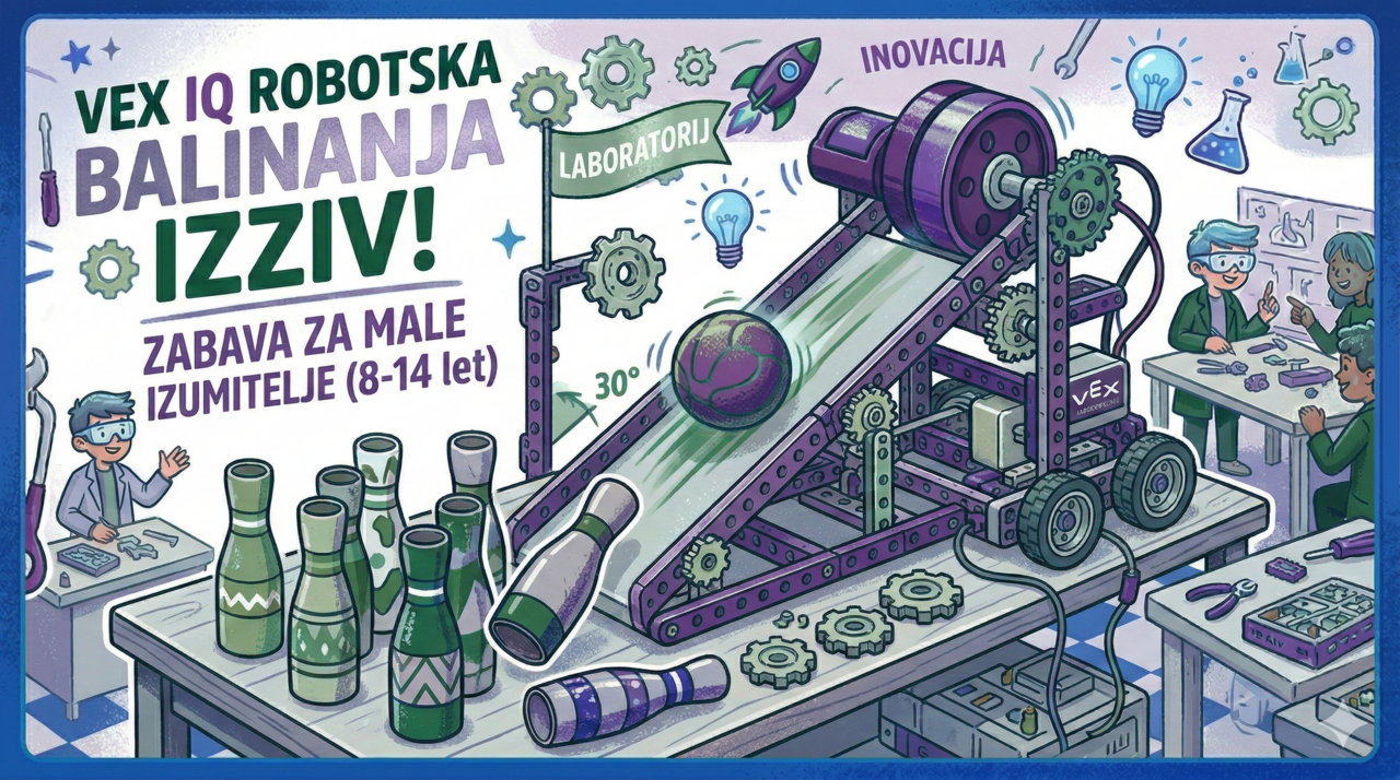 Strike! – VEX IQ kegljaški izziv